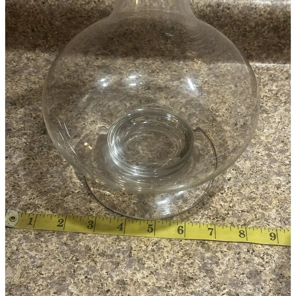 Southern Living at Home Hampton Decanter Handmade Glass With Stunning Stopper